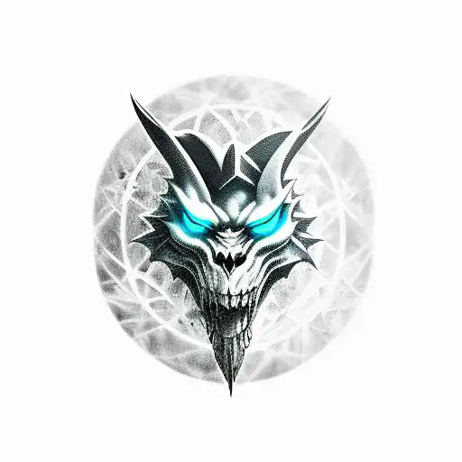 Gamer, Fantasy, Dark, Mythical tattoo design idea