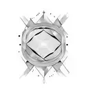 mirror  tattoo design idea