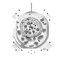 pizza tattoo design idea