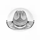 arthur morgans hat tattoo design idea