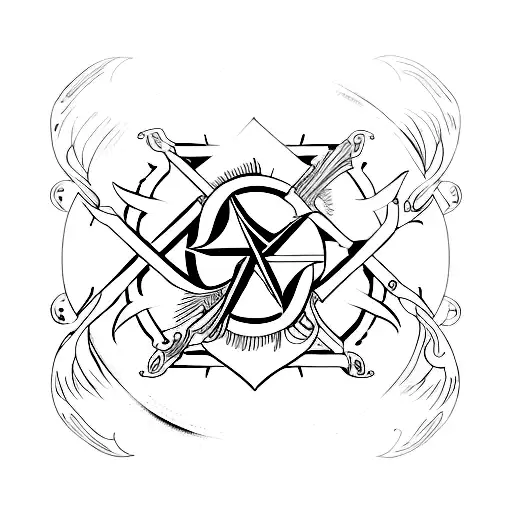 signo ares tattoo design idea