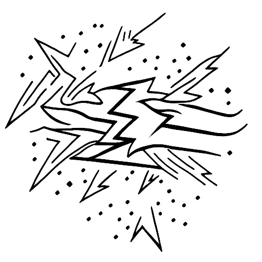 Lightning Bolt tattoo design idea