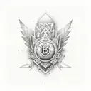 Borussia Dortmund tattoo design idea