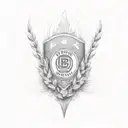 Borussia Dortmund tattoo design idea