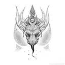 lord shiv tattoo design idea