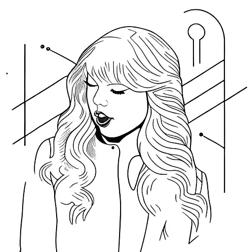 Taylor Swift lyrics tattoo design idea
