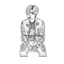bts tattoo design idea