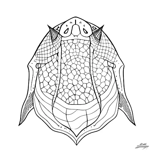Stingray tattoo design idea