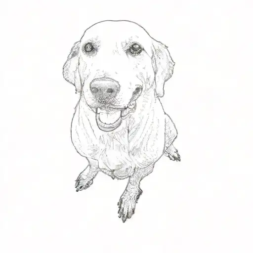 person, an adoptable dog in san diego, california tattoo design idea