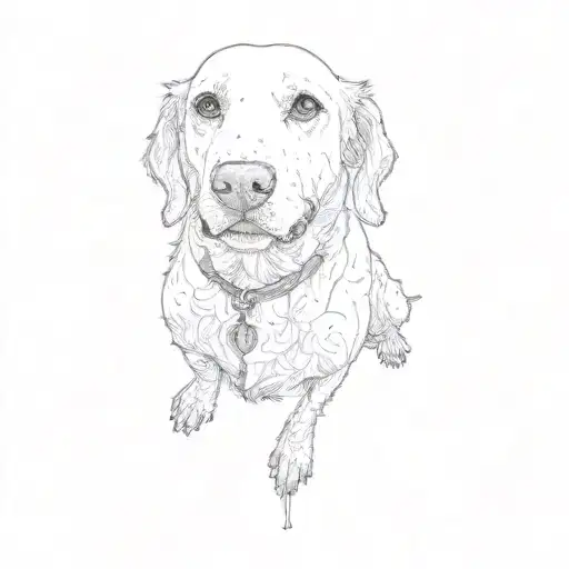 person, an adoptable dog in san diego, california tattoo design idea