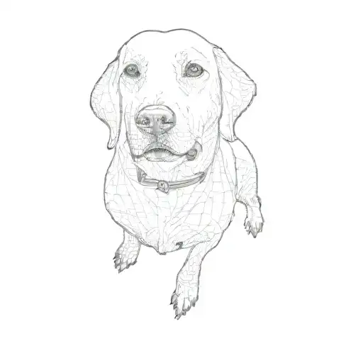 person, an adoptable dog in san diego, california tattoo design idea