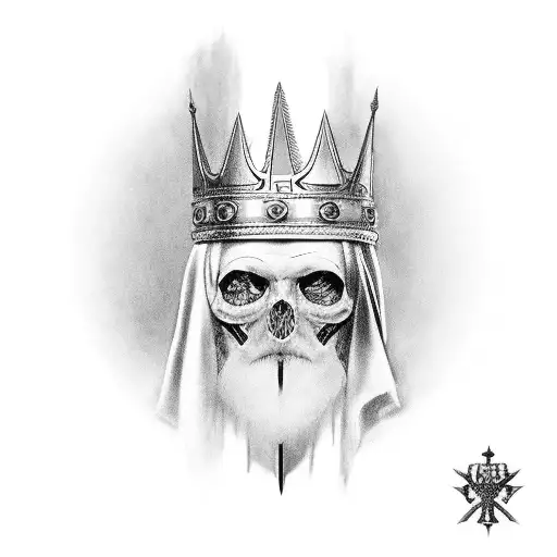 king baldwin iv tattoo design idea