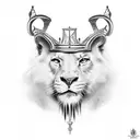 king baldwin iv tattoo design idea