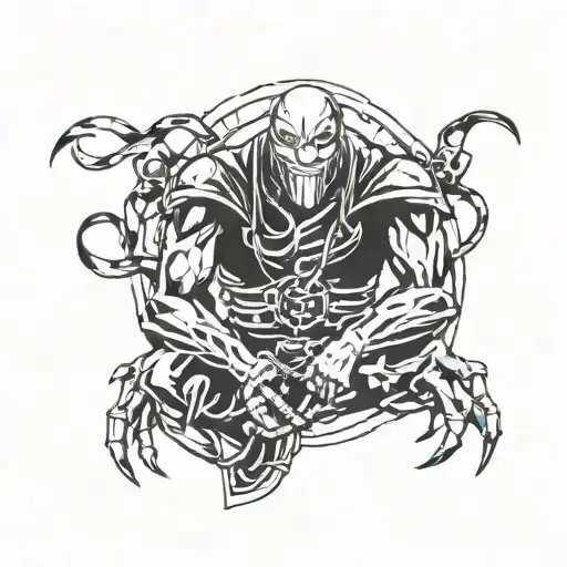 fullmetal alchemist brotherhood, Greed tattoo design idea