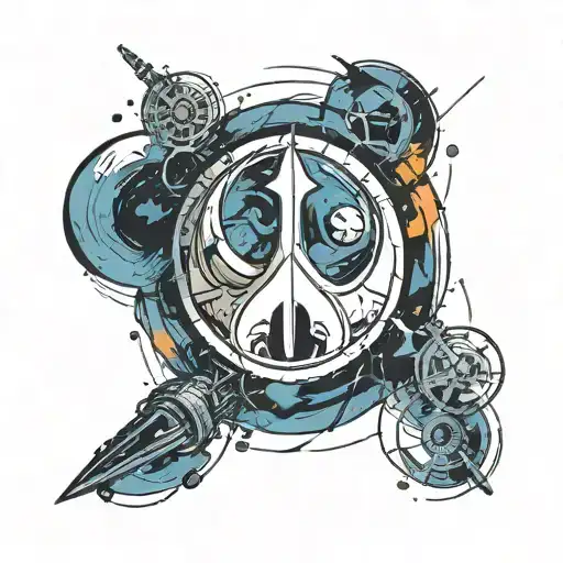 rebel alliance tattoo design idea