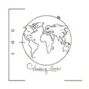 Climate change tattoo design idea