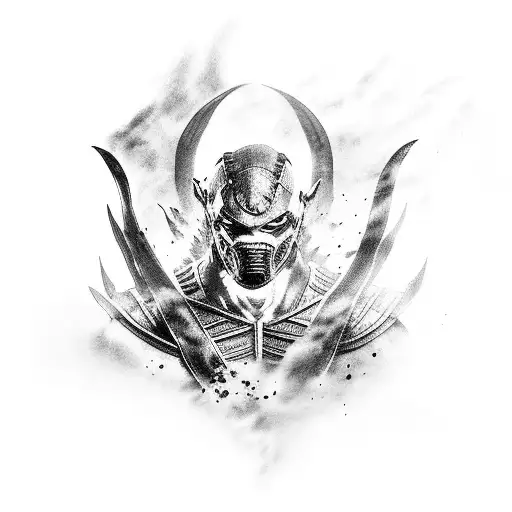 mortal kombat  tattoo design idea