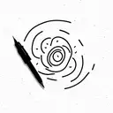 writing with joy tattoo design idea