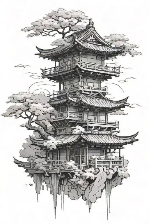 japanese culture design ideas house tattoo design idea