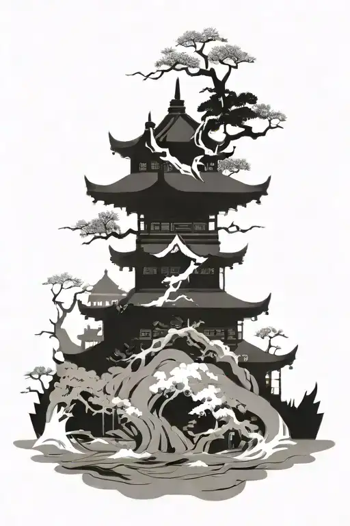 japanese culture design ideas house tattoo design idea