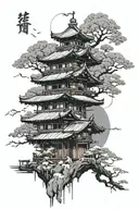japanese culture design ideas house tattoo design idea