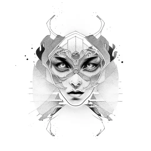 david Miguel angel fine lines tattoo design idea