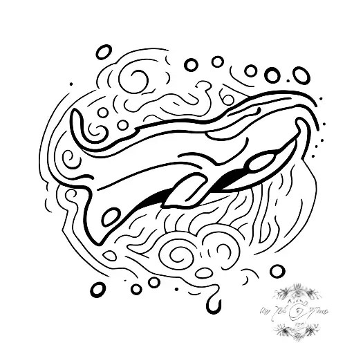orca tattoo design idea