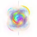 Rainbow nova tattoo design idea