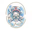 starting over, new beginning  tattoo design idea