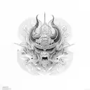 Adams creation japaneese tattoo design idea