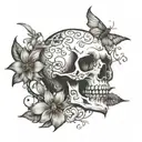 You always live inside me 2002 >2008> infinite simple tattoo design idea