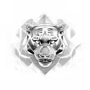 Panther tattoo design idea