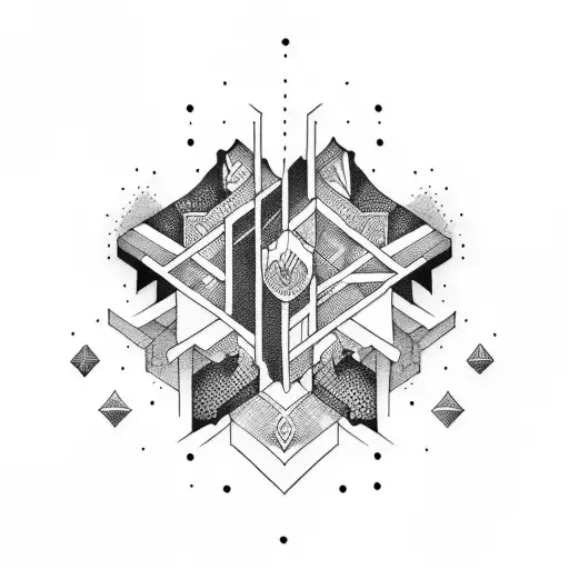 magic tattoo design idea