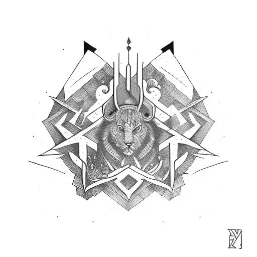 magic tattoo design idea