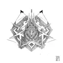 magic tattoo design idea