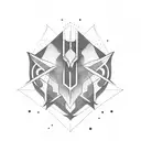 magic tattoo design idea