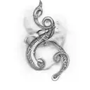 BASS CLEF tattoo design idea