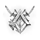 Arrow  tattoo design idea