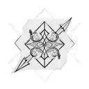 Arrow  tattoo design idea