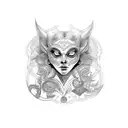 Hecate  tattoo design idea