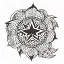 starrk tattoo design idea