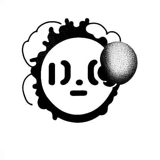 The weeknd house of balloons tattoo design idea