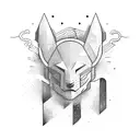 North Star tattoo design idea