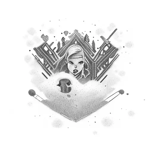 from elbow to wrist, all in black, about being nonchalant, a lover boy, cold heart, loving family tattoo design idea