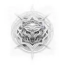 deusa hecate tattoo design idea