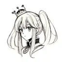 Queen's Crown tattoo design idea