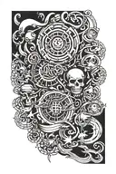 2005 risky lifestyle tattoo design idea