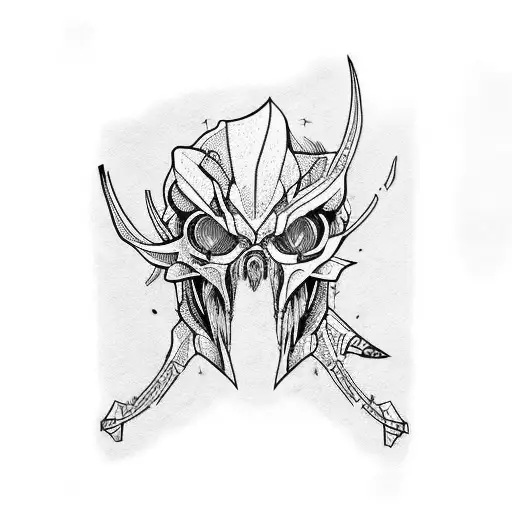 corvo  tattoo design idea