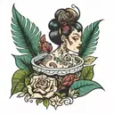 Lola baths tattoo design idea