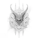 jormungand tattoo design idea